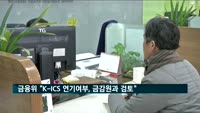 금융위 "K-ICS시행 연기여부, 금감원과 검토"