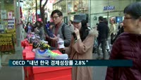 OECD "내년 한국 경제성장률 2.8%" 전망