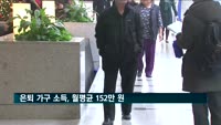 은퇴 가구 소득, 월평균 152만 원