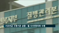 내년 노인 단독가구 월소득 137만 원 이하시 기초연금 수령