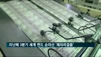 지난해 3분기 세계 펀드 순자산 규모 '제자리걸음'