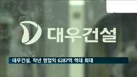 대우건설, 작년 영업익 6287억 '역대 최대'…4분기 흑자전환
