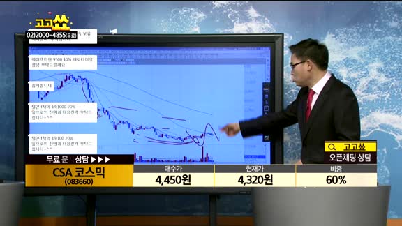 [종목상담]CSA코스믹(083660)