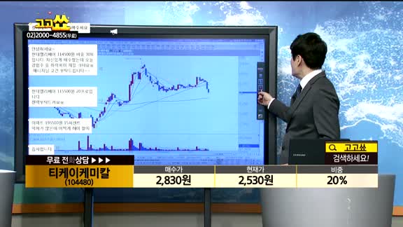 [종목상담]티케이케미칼(104480)