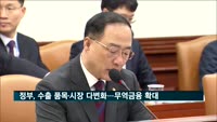홍남기 "수출 품목·시장 다변화…무역금융 235조로 확대"