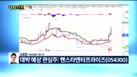 [대박차트] 오늘의 관심주