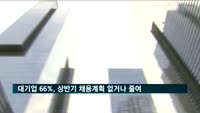 국내 대기업 66% "상반기 채용 계획 없거나 규모 줄일 것"