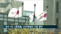 최근 5년 고용창출, GS리테일·현대차·삼성물산 순