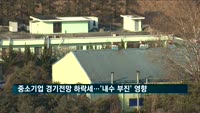 중소기업 경기전망 하락세…'내수 부진' 영향 커