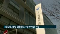 금감원, 지난해 인터넷상 불법 금융광고 1만1990건 적발