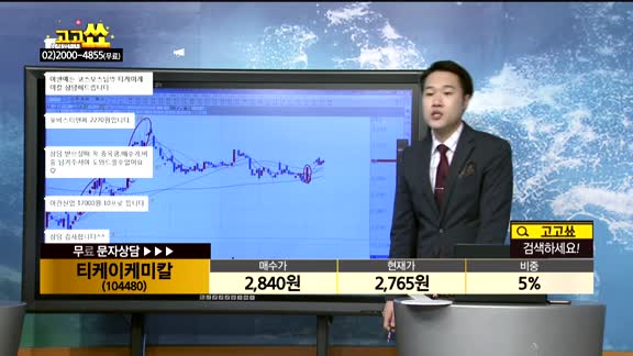 [종목상담]티케이케미칼(104480)