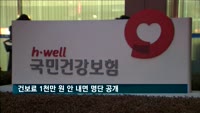 건보료 1천만 원 안 내면 명단 공개