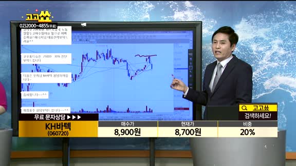 [종목상담]KH바텍(060720)