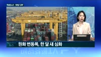 [TV대담] '역성장 쇼크' 원화값 급락…"중장기적으로 어려워"…향후 대응은?