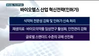 [전화연결]정부, 바이오헬스 산업 혁신전략 발표…"글로벌 수준 육성"