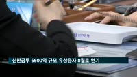 신한금융투자 6천600억 원 규모 유상증자 8월로 연기