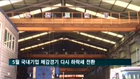 5월 국내기업 체감경기 다시 하락세 전환