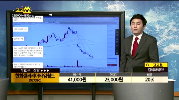 [종목상담]한화갤러리아타임월드(027390)