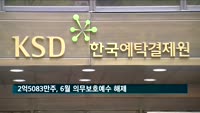 38개사 2억5083만주, 6월 의무보호예수 해제
