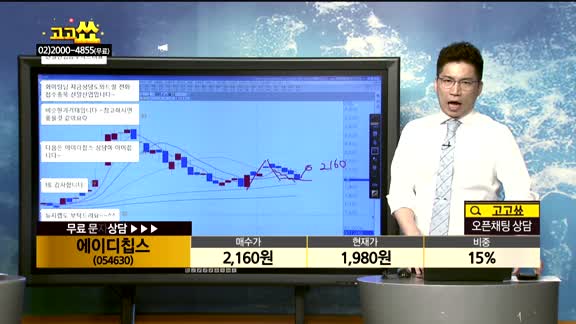  [종목상담]에이디칩스(054630)