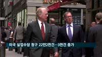 미국 지난주 실업수당 청구 22만2천 건…3천 건 증가