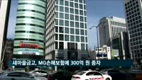 MG손보, 새마을금고 300억 원 증자로 기사회생