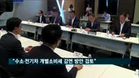 홍남기 부총리 "수소·전기차 개별소비세 감면 방안 검토"
