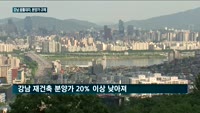 강남 부동산 꿈틀대자…정부, 또 칼 빼들어