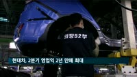 현대차, 2분기 영업익 2년 만에 최대…30.2%↑