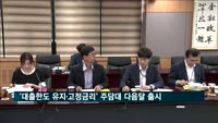 '대출한도 유지·고정금리' 주담대 다음달 출시