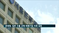관세청, 일본 수출 규제 피해기업 지원 검토