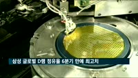 삼성 글로벌 D램 점유율 6분기 만에 최고치