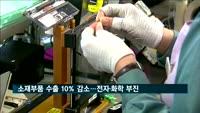 올해 소재부품 수출 10% 감소…전자부품·화학 등 부진