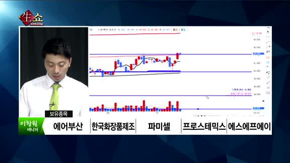 [생생한 주식쇼 생쇼] 관심종목 : 엘엠에스(073110), 필옵틱스(161580), 인스코비(006490)...