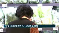 10월 기대인플레이션, 1.7%로 또 하락