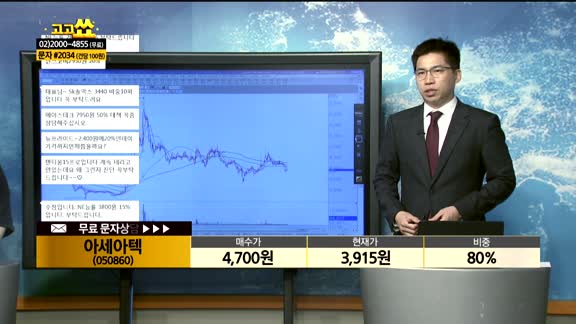[종목상담]아세아텍(050860)