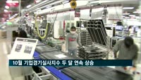 10월 기업경기실사지수 두 달 연속 상승…11월 전망은 '내리막'
