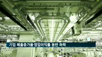 기업 매출액 증가율 큰 폭 하락…영업이익률도 동반 내리막