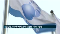 금감원, P2P 투자에 소비자경보 '주의' 발령