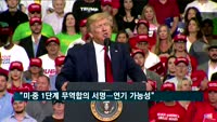 로이터 "미·중 1단계 무역합의 서명…다음달 연기 가능성"