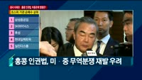 [와이드 경제] 중국 지재권·홍콩 인권법, 미중관계 영향은?