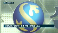 신한금융의 비공개 회장 선출…은성수 "투명성 보겠다"