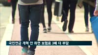 국민연금 개혁 안 하면 보험료 부담 3배 높아져