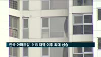 서울 아파트값 초강세…전국도 4년반 만에 최대 상승
