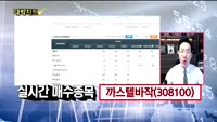 [대박차트] 실시간 매수 종목
