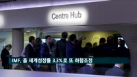 IMF, 올 세계성장률 3.3%로 또 하향조정…"회복세 더딜 것"