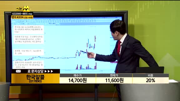 [종목상담] 한국알콜(017890)