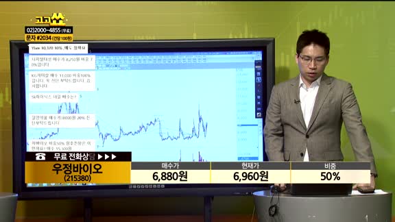 [종목상담] 우정바이오(215380)