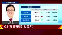 [투자전략] 섹터 및 오전장 분석