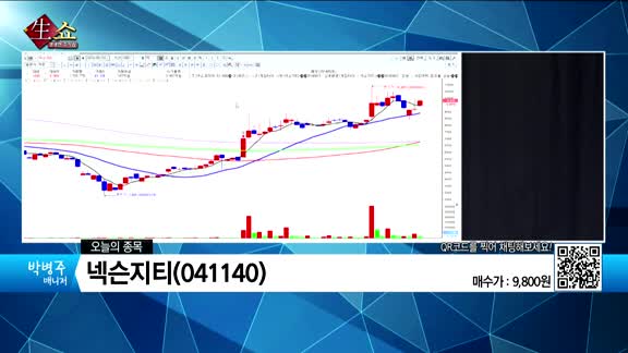 [생생한 주식쇼 생쇼] 관심종목 : 테고사이언스(191420), 세코닉스(053450), 넥슨지티(041140),삼성전자(005930)